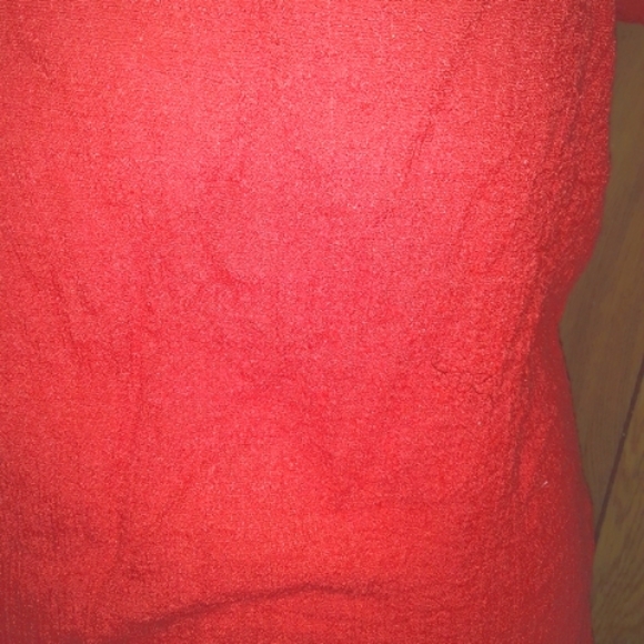 Womans Size Small 0 Red Orange Shirt Top - Picture 5 of 6